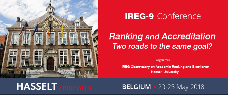 Akredytacje i rankingi będą królować na konferencji IREG-9 w Hasselt