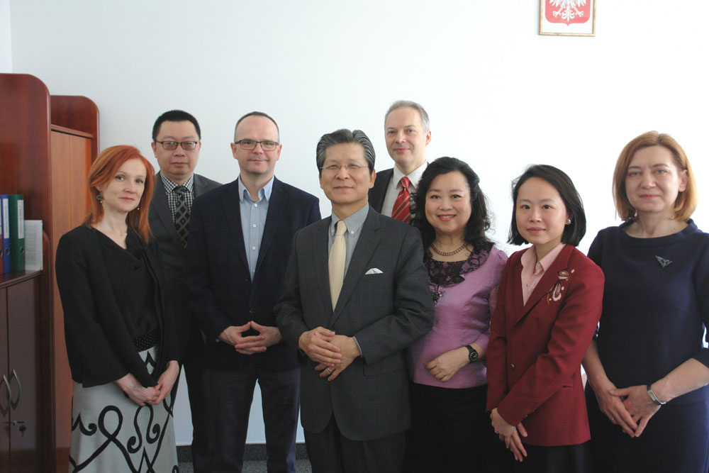 Uniwersytet w Białymstoku: Spotkanie z delegacją z Tajwanu