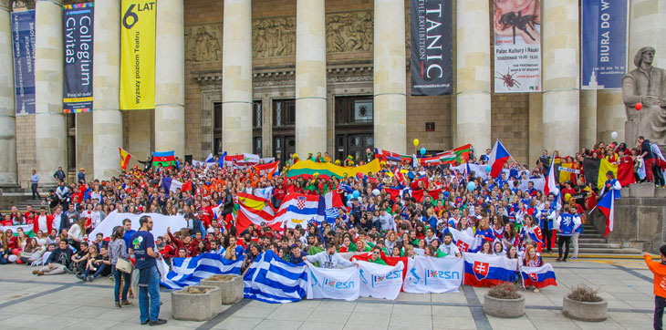 Erasmus Student Network świętuje jubileusz programu