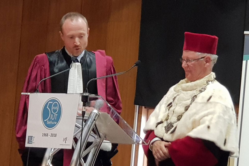 Prof. Sławomir Wiak doktorem honoris causa Uniwersytetu d'Artois