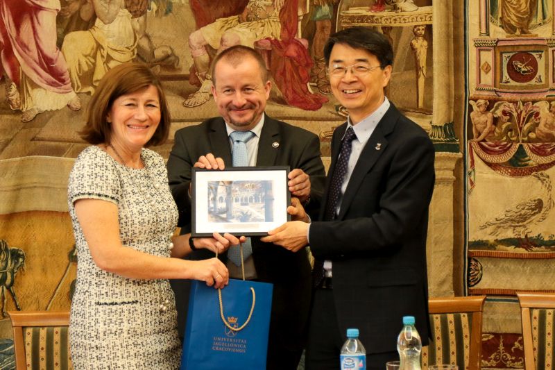 Uniwersytet Jagielloński: Współpraca z Korea University