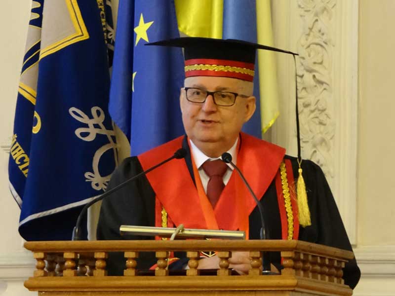 Prof. Tomasz Łodygowski doktorem honoris causa Politechniki Kijowskiej