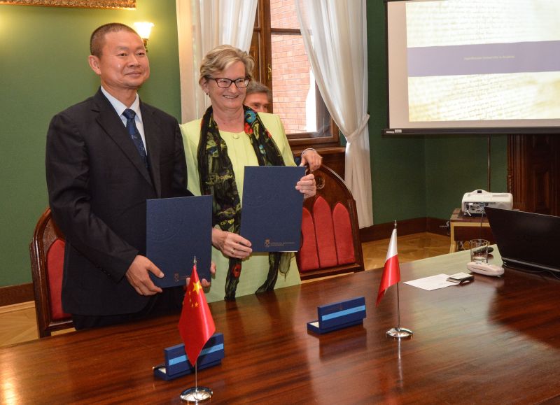 Uniwersytet Jagielloński: Rozwój współpracy z chińską uczelnią