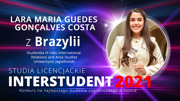 Interstudent 2021 - Studia licencjackie: Lara Maria Guedes Gonçalves Costa