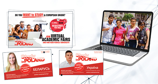 Targi edukacyjne online "STUDY IN POLAND" – rynek: Ukraina, Białoruś