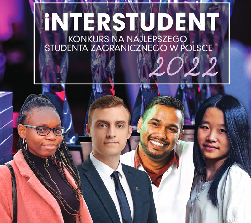 INTERSTUDENT 2022: Znamy najlepszych studentów zagranicznych w Polsce!